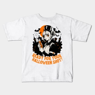 Ready For Your Halloween Shot? Kids T-Shirt